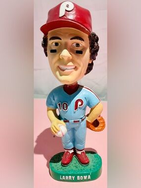 2001 Larry Bowa Philadelphia Phillies Bobblehead Powder Blue Uniform SGA